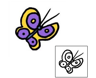 Butterfly Tattoo For Women tattoo | PPF-01302