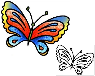 Butterfly Tattoo For Women tattoo | PPF-01313