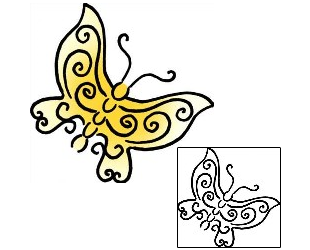 Butterfly Tattoo For Women tattoo | PPF-01315