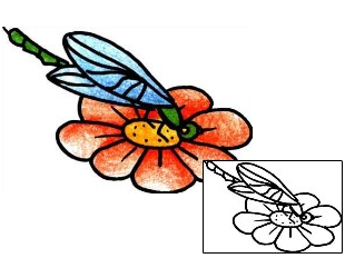 Dragonfly Tattoo For Women tattoo | PPF-01318