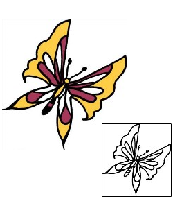 Butterfly Tattoo For Women tattoo | PPF-01326