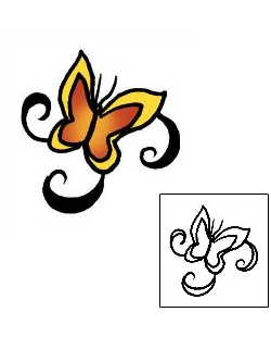 Butterfly Tattoo For Women tattoo | PPF-01329