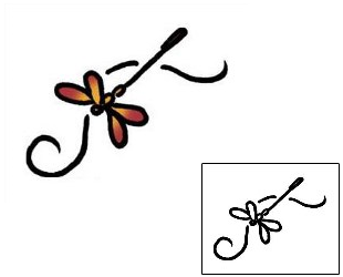 Dragonfly Tattoo For Women tattoo | PPF-01342
