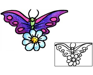 Butterfly Tattoo For Women tattoo | PPF-01352