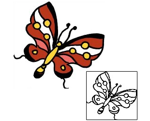 Butterfly Tattoo For Women tattoo | PPF-01364