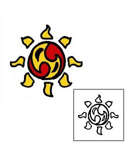 Sun Tattoo Astronomy tattoo | PPF-01495