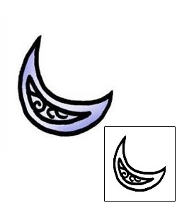 Moon Tattoo Astronomy tattoo | PPF-01497
