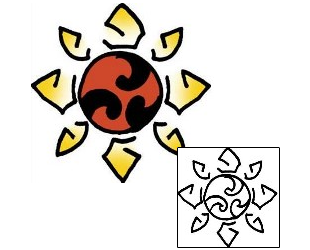 Sun Tattoo Astronomy tattoo | PPF-01507