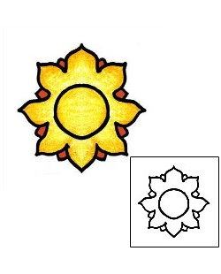Sun Tattoo Astronomy tattoo | PPF-01509