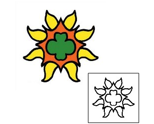 Sun Tattoo Astronomy tattoo | PPF-01510