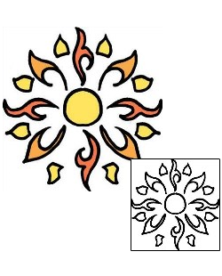 Sun Tattoo Astronomy tattoo | PPF-01533