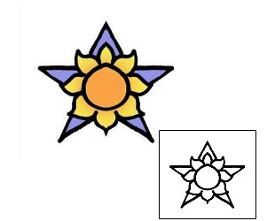 Sun Tattoo Astronomy tattoo | PPF-01538