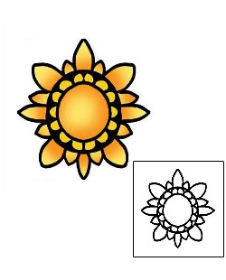 Sun Tattoo Astronomy tattoo | PPF-01552