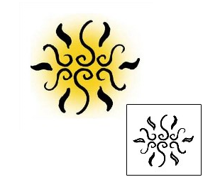 Sun Tattoo Astronomy tattoo | PPF-01581