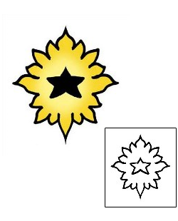 Sun Tattoo Astronomy tattoo | PPF-01610