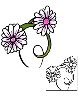 Daisy Tattoo Plant Life tattoo | PPF-01910