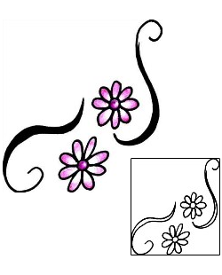 Daisy Tattoo Plant Life tattoo | PPF-01915