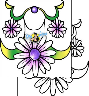 Daisy Tattoo plant-life-daisy-tattoos-pablo-paola-ppf-01933