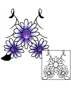 Daisy Tattoo Plant Life tattoo | PPF-01934