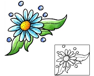 Daisy Tattoo Plant Life tattoo | PPF-01998