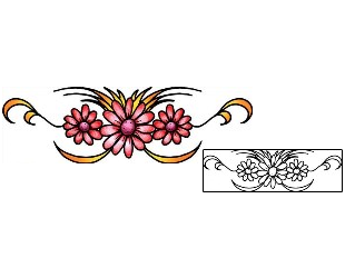 Daisy Tattoo Plant Life tattoo | PPF-02005