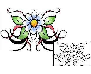 Daisy Tattoo Plant Life tattoo | PPF-02024
