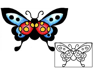 Ladybug Tattoo Insects tattoo | PPF-02245