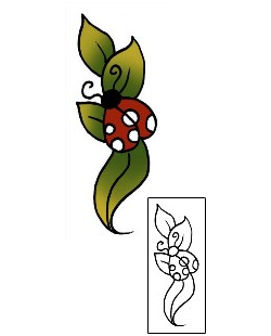Ladybug Tattoo Insects tattoo | PPF-02248