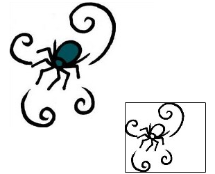 Spider Tattoo Insects tattoo | PPF-02327