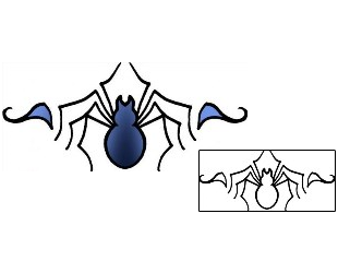 Spider Tattoo Specific Body Parts tattoo | PPF-02334