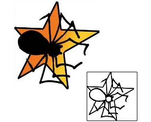Spider Tattoo Astronomy tattoo | PPF-02345