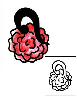 Flower Tattoo Plant Life tattoo | PPF-02462