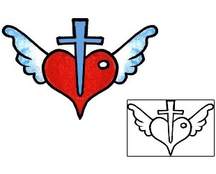 Heavenly Tattoo Religious & Spiritual tattoo | PPF-02574