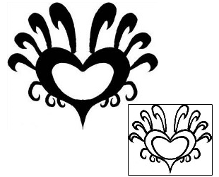 Heart Tattoo Tattoo Styles tattoo | PPF-02645