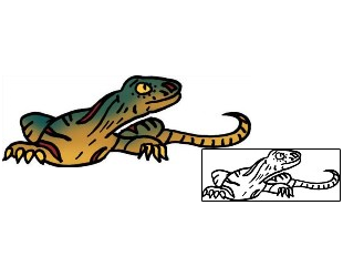 Lizard Tattoo Reptiles & Amphibians tattoo | PPF-02932