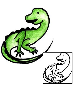 Lizard Tattoo Reptiles & Amphibians tattoo | PPF-02971