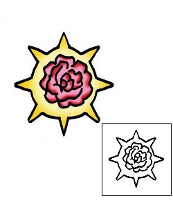 Flower Tattoo Plant Life tattoo | PPF-03055