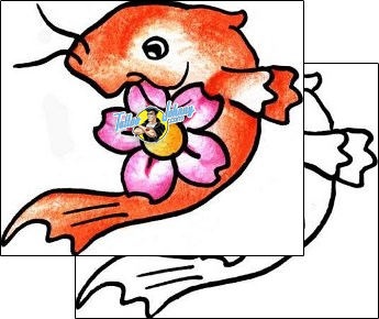 Fish Tattoo marine-life-fish-tattoos-pablo-paola-ppf-03056