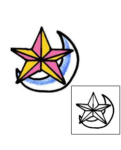 Star Tattoo Astronomy tattoo | PPF-03211