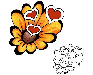 Sunflower Tattoo For Women tattoo | PPF-03270