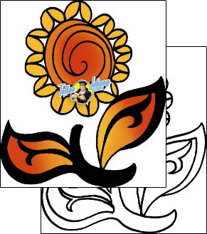 Flower Tattoo plant-life-flowers-tattoos-pablo-paola-ppf-03271