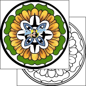 Flower Tattoo plant-life-flowers-tattoos-pablo-paola-ppf-03284