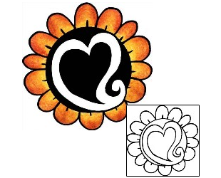 Sunflower Tattoo For Women tattoo | PPF-03289