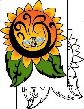 Flower Tattoo plant-life-flowers-tattoos-pablo-paola-ppf-03291