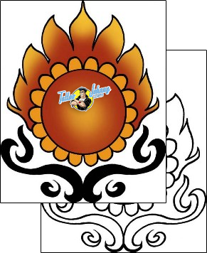 Flower Tattoo plant-life-flowers-tattoos-pablo-paola-ppf-03295