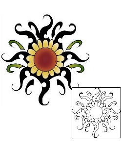 Sunflower Tattoo Tattoo Styles tattoo | PPF-03303