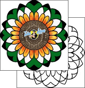 Flower Tattoo plant-life-flowers-tattoos-pablo-paola-ppf-03311