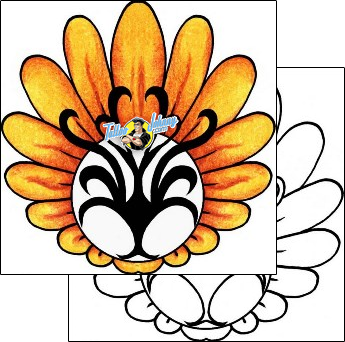 Flower Tattoo plant-life-flowers-tattoos-pablo-paola-ppf-03318