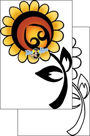 Flower Tattoo plant-life-flowers-tattoos-pablo-paola-ppf-03324