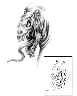 Devil - Demon Tattoo Mythology tattoo | PSF-00010